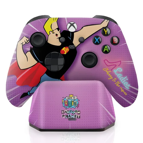 Vista 21 de Vennom Original X-box Modded Controller Wireless and Stand Compatible with X-box One Series X- Customized in USA with Advanced HydroDip Print