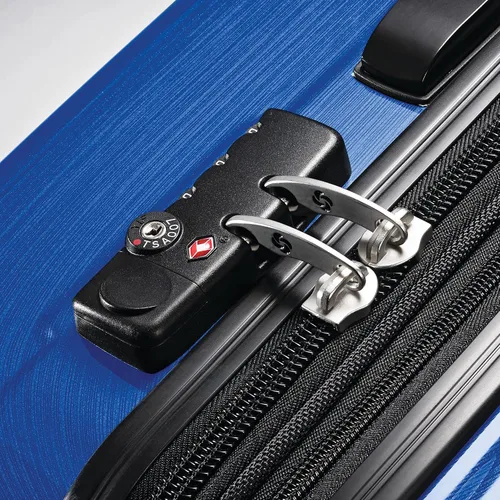 Vista 153 de Samsonite Winfield 2 Equipaje rígido con ruedas giratorias, Azul profundo, Juego de 3 piezas (20/24/28)