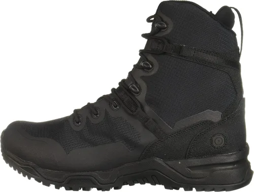 Vista 5 de Original SWAT Alpha Fury - Botas tácticas con cremallera lateral de 8 pulgadas zapatos ligeros de alto rendimiento aptas para aeropuertos color negro
