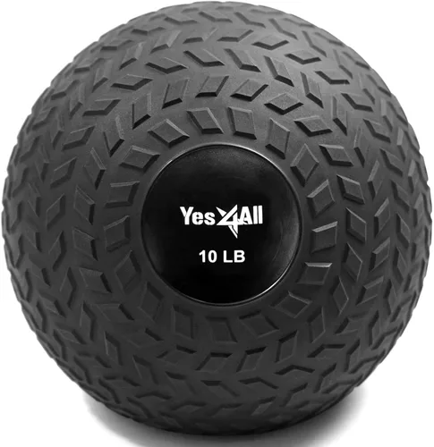 Vista 12 de Yes4All - Pelota de golpe rellena de arena para entrenamiento de fuerza Negro