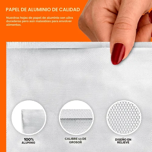 Vista 3 de 200 hojas de papel de aluminio precortadas para delicatessen - Hojas emergentes de 9 pulgadas para restaurante, cubiertas desechables para alimentos