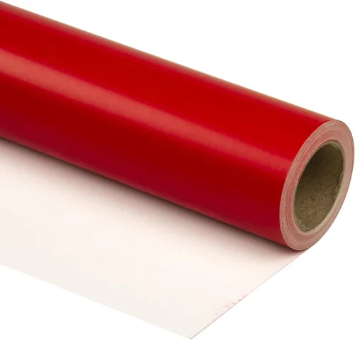 Vista 23 de RUSPEPA Papel de regalo negro de color sólido, mini rollo, para bodas, cumpleaños, fiestas, felicitaciones y vacaciones, 17 pulgadas x 32.8 pies