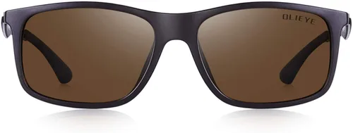 Vista 2 de Gafas de sol polarizadas para hombre de OLIEYE con marco de metal y lentes HD