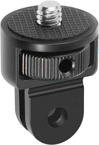 Vista 9 de Soporte de trípode para cámara GoPro, ajuste de 360° 1/4-20, adaptador de conversión de tornillo para GoPro Hero10, Insta360 ONE X3, X2, Go 2 3