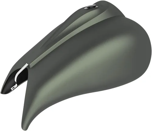 Vista 48 de Cubiertas de tanque estiradas con consola de tablero y tapa de tanque de combustible, cubiertas de combustible de galón para Harley Touring Whisky