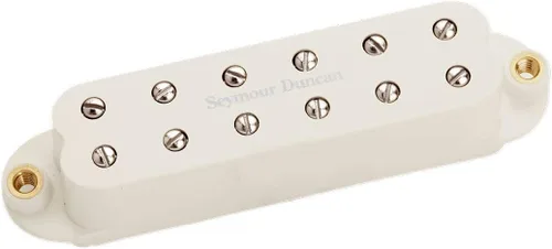Vista 4 de Seymour Duncan SL59-1 Little 59 Humbucker Strat Pickup - Cuello Negro