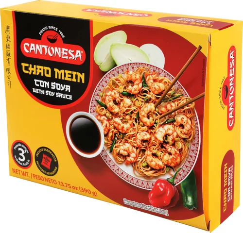 Vista 3 de Cantonesa Chao Mein - Fideos con salsa de soja, 12 onzas