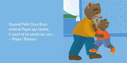 Vista 2 de Petit Ours Brun et les bisous