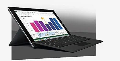 Vista 3 de Funda para Microsoft Surface Pro 3, color negro., Negro
