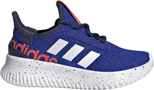 Vista 6 de adidas Kaptir 2.0 - Tenis de correr unisex para niños, Azul Rush-silver Metallic-flash Orange