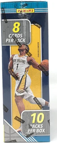 Vista 6 de Panini NBA Hoops Premium Stock - Caja MEGA de cartas de baloncesto (80 cartas/caja) 2019-20