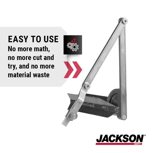 Vista 4 de Jackson Safety 14771, Curv-O-Mark # 1, marcador de contorno