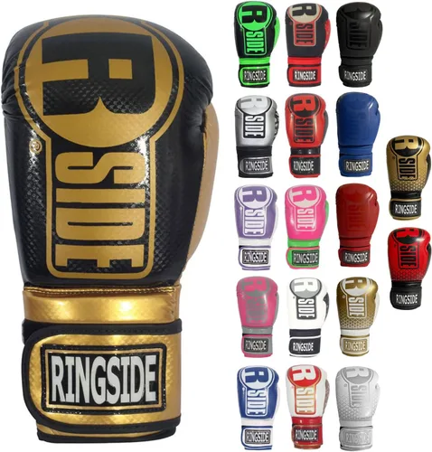 Vista 15 de Ringside Apex - Guantes de boxeo IMF-Tech con soporte seguro para la muñeca, guantes de boxeo sintéticos para hombres y mujeres