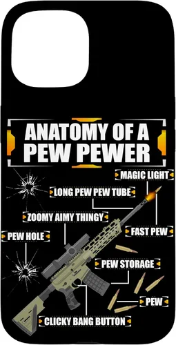 Vista 6 de Anatomy of a Pew Pewer - Carcasa para iPhone 17