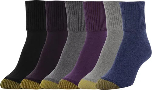 Vista 31 de GOLDTOE Calcetines clásicos para mujer, multipares