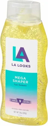 Vista 6 de La Looks Gel #9 Mega Mega de 20 onzas (amarillo) (20.0 fl oz) (paquete de 6)