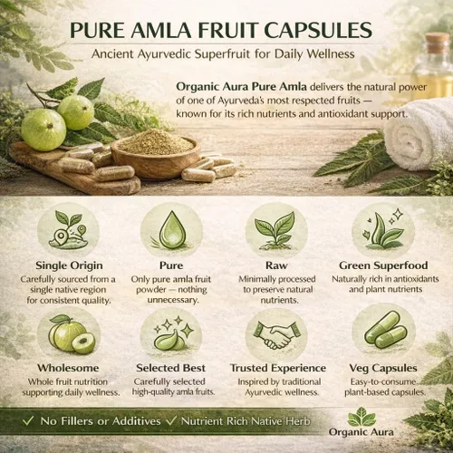 Vista 7 de Cápsulas AMLA. 1000 mg por porción, 120 cápsulas vegetales. Superalimento entero verde crudo. Todo natural, fresco y original. Sin OMG y sin gluten.