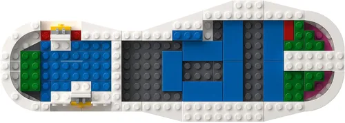 Vista 5 de LEGO Adidas Originals Superstar 10282 Kit de construcción; construye y muestra la icónica zapatilla; nuevo 2021 (731 piezas)