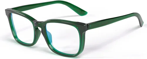 Vista 7 de VISOONE - Lentes cuadrados con bloqueo de luz azul y antireflejante para computadora, videojuegos; para mujeres y hombres MONTANA