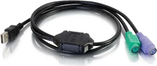 Vista 10 de C2G USB Adapter, USB 2.0 Fast Ethernet Network Adapter, 7.5 Inches, Cables to Go 39998