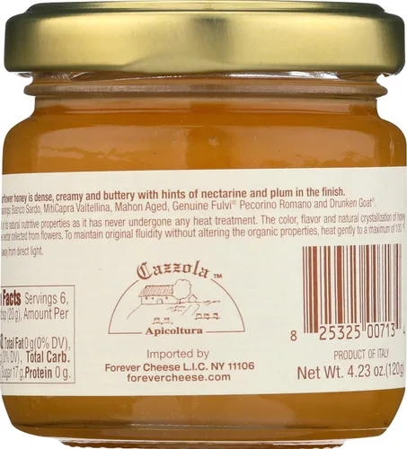 Vista 2 de MITICA Miel de girasol cruda, 4.23 oz