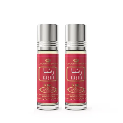 Vista 3 de Al-Rehab Rasha - Perfume concentrado para mujer, 0.2 onzas / 0.2 fl oz