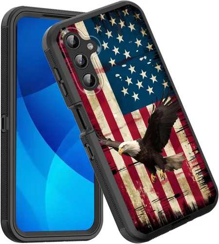 Vista 105 de Funda para Galaxy A14 5G, a prueba de golpes, 3 capas, protección de cuerpo completo, resistente, de alto impacto, para Samsung Galaxy A14 5G de 6.6