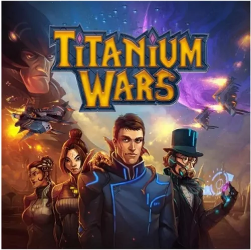Vista 4 de IELLO Titanium Wars - Juego de mesa mediano