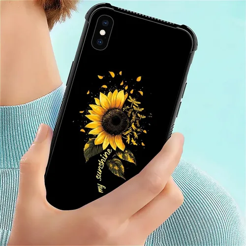 Vista 96 de Funda compatible con iPhone XR, diseño de elefantes africanos para niñas, diseño de patrón a prueba de golpes, antiarañazos, carcasa trasera