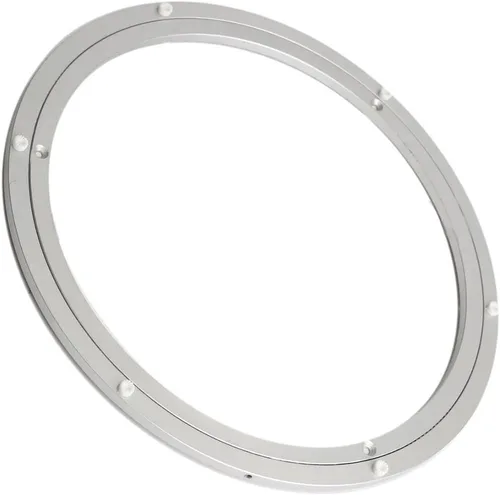 Vista 10 de Placa giratoria de aluminio resistente Lazy Susan con rodamiento giratorio para mesa de comedor (4 pulgadas)