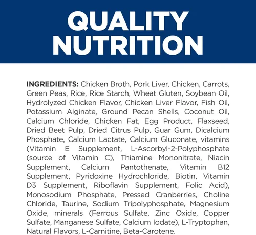 Vista 5 de Hill's Prescription Diet ONC Care - Alimento húmedo para perros, estofado de pollo y verduras, dieta veterinaria, latas de 12.5 onzas, paquete de 12