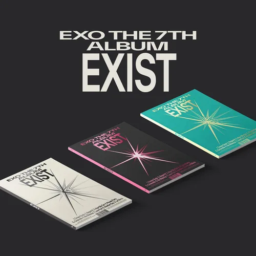 Vista 2 de EXO - 7th Album [EXIST] (Photo Book Ver. - O Ver.) Cover + Photo Book + Photomatic + Bookmark + Post Card + CD-R + Photo Card + Poster + 4 Extra