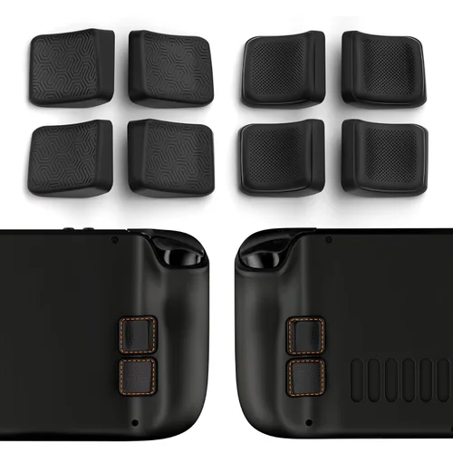 Vista 9 de PlayVital Mix Version - Juego de mejora de botón trasero para Steam Deck LCD, kit de protección de botón de mejora de agarre para Steam Deck OLED