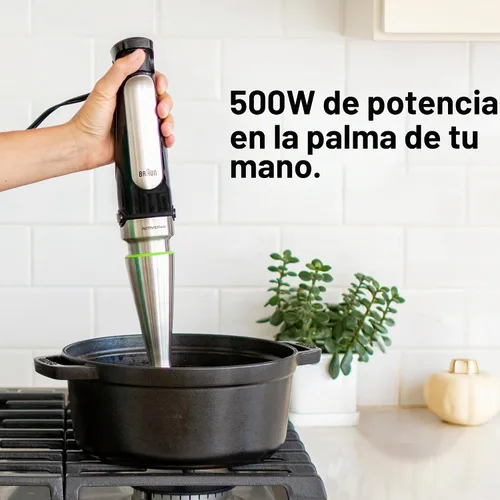 Vista 4 de Braun MultiQuick 7 - Batidora de inmersión 3 en 1 y procesador de alimentos