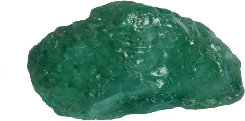 Vista 6 de GEMHUB Natural Rough Emerald Raw Uncut Green Beryl Loose Gemstone Single Verde 10.5 quilates