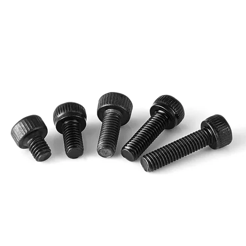 Vista 8 de Tornillos de cabeza hexagonal M3 x 4 mm, 6 mm, 8 mm, 10 mm, 12 mm, pernos de acero de aleación de grado 12.9, acabado de óxido negro, unidad