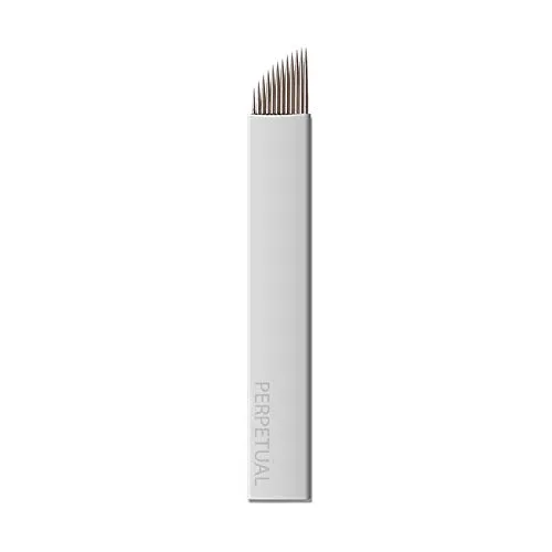Vista 4 de Microblading Microblades Agujas de Maquillaje Permanente Micro Cuchillas Manuales Cejas Curvas Planas Flex (7 Curvas Planas/Flexibles)