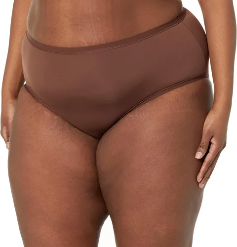 Vista 5 de Tienda Essentials Ropa interior de tiro medio para mujer, paquete de 6