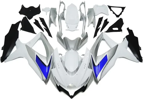 Vista 40 de Kit completo de carenado de inyección para Suzuki GSXR600 GSXR750 2006 2007 K6 06 07 GSXR 600 GSXR 750 GSX-R600 GSX-R750 motocicleta ABS plásticos