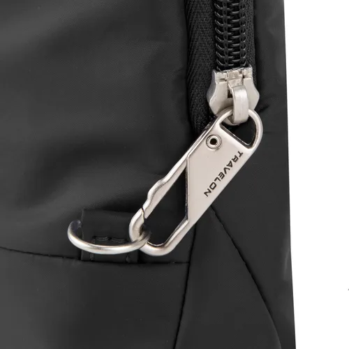 Vista 7 de Travelon Anti-Theft Classic Light Mini Crossbody Bag, Black, One