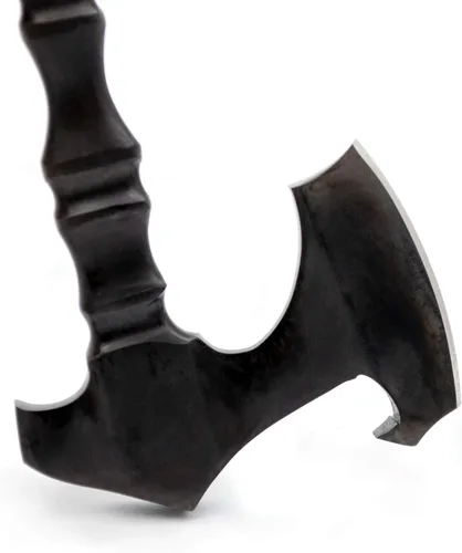 Vista 4 de Norse Tradesman Viking Axe - Abrebotellas de acero inoxidable, 4 pulgadas