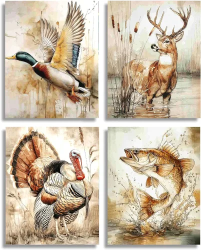 Vista 13 de Frimeeme Lienzo decorativo para pared, lienzo de lectura retro enmarcado, arte para pared, póster bohemio con flores silvestres para el aula, juego