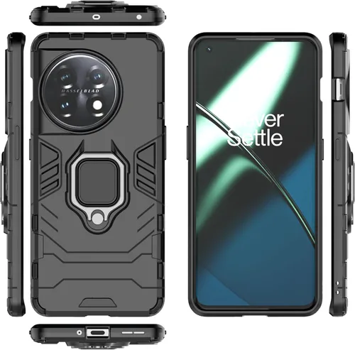 Vista 44 de Funda para Oppo Realme GT3 / GT Neo 5 5G - Carcasa Negra