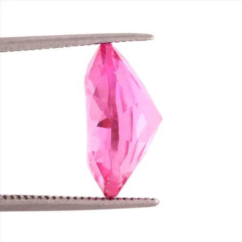 Vista 4 de GEMHUB Piedra preciosa de kunzita rosa genuina de corte redondo para colgante-piedra preciosa para joyería Peso 16.35 CT, Gema, Kunzita rosa