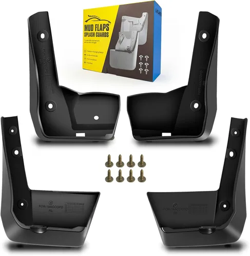 Vista 44 de Aleta de lodo Compatible con 2009-2010 Do-dge Ram 1500/2500/3500, 11-18 Ram 1500/2500/3500, Compatible con ruedas traseras simples, No es compatible