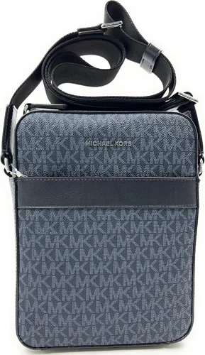 Vista 2 de Michael Kors Men's Medium Crossbody Leather Cooper Flight Bag