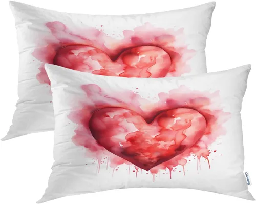 Vista 19 de Batmerry Fundas de almohada de bosque de arce otoñal, casas de sillas de madera, hojas amarillas, fundas de almohada decorativas, impresión digital
