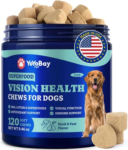 Vista 8 de Masticables de apoyo a las manchas de lágrimas para perros, salud ocular y suplemento inmunológico