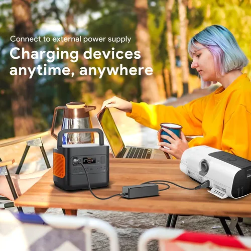Vista 5 de KFD Cargador de Coche 24V 2.71A 65W Adaptador DC 12V-24V para ResMed AirSense 11 AirMini AutoSet Elite Suministro de Energía CPAP ResMed Air11 S11