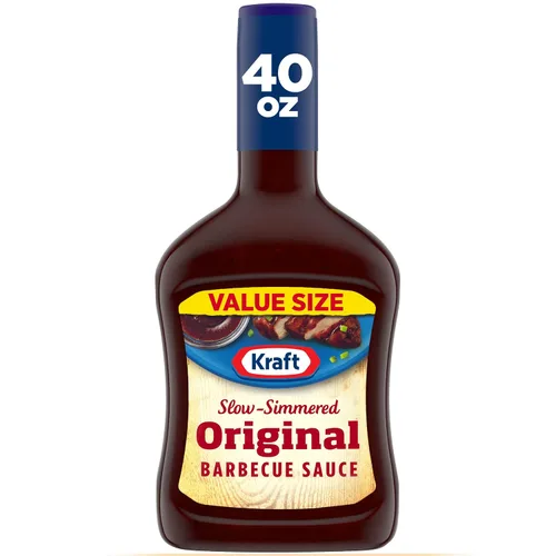 Vista 11 de Kraft Salsa barbacoa original a fuego lento (botella de 18 onzas)